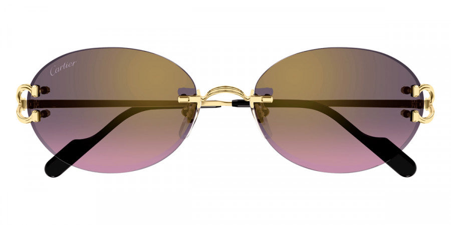 Cartier™ CT0551S 004 55 - Gold Signature C de Cartier