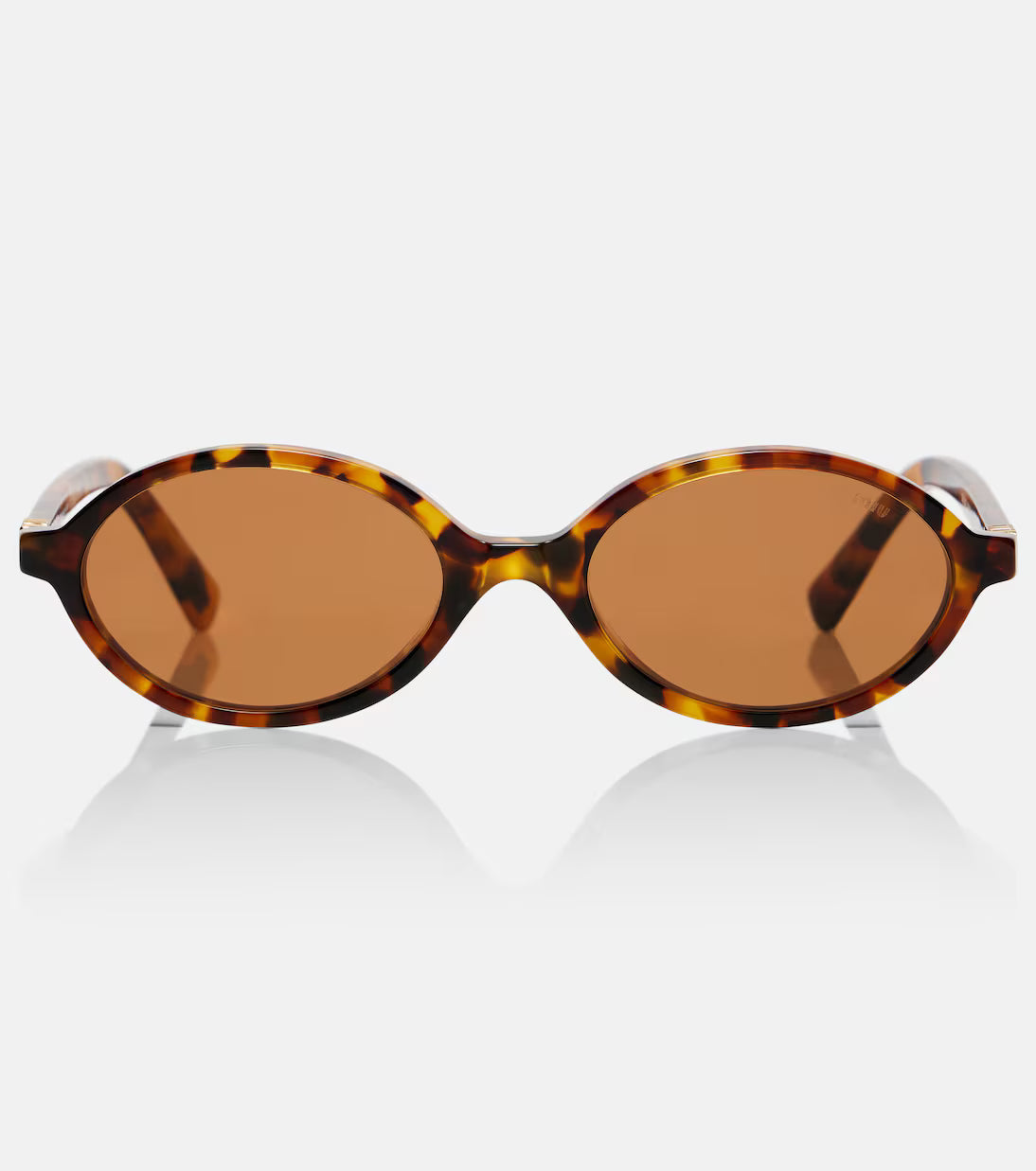 Miu Regard oval sunglasses