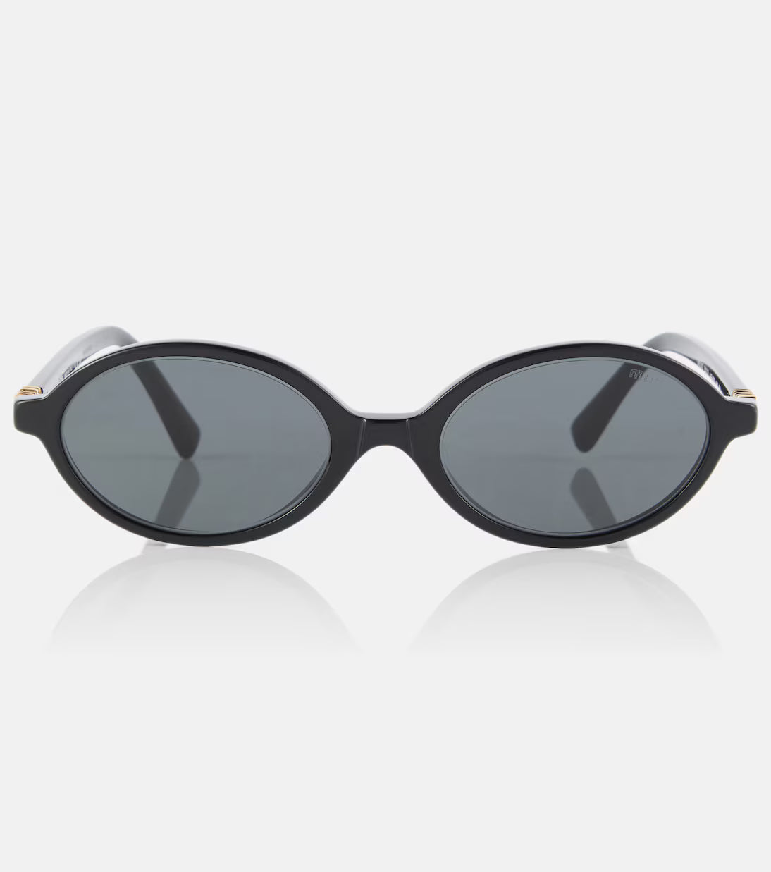 Logo round sunglasses