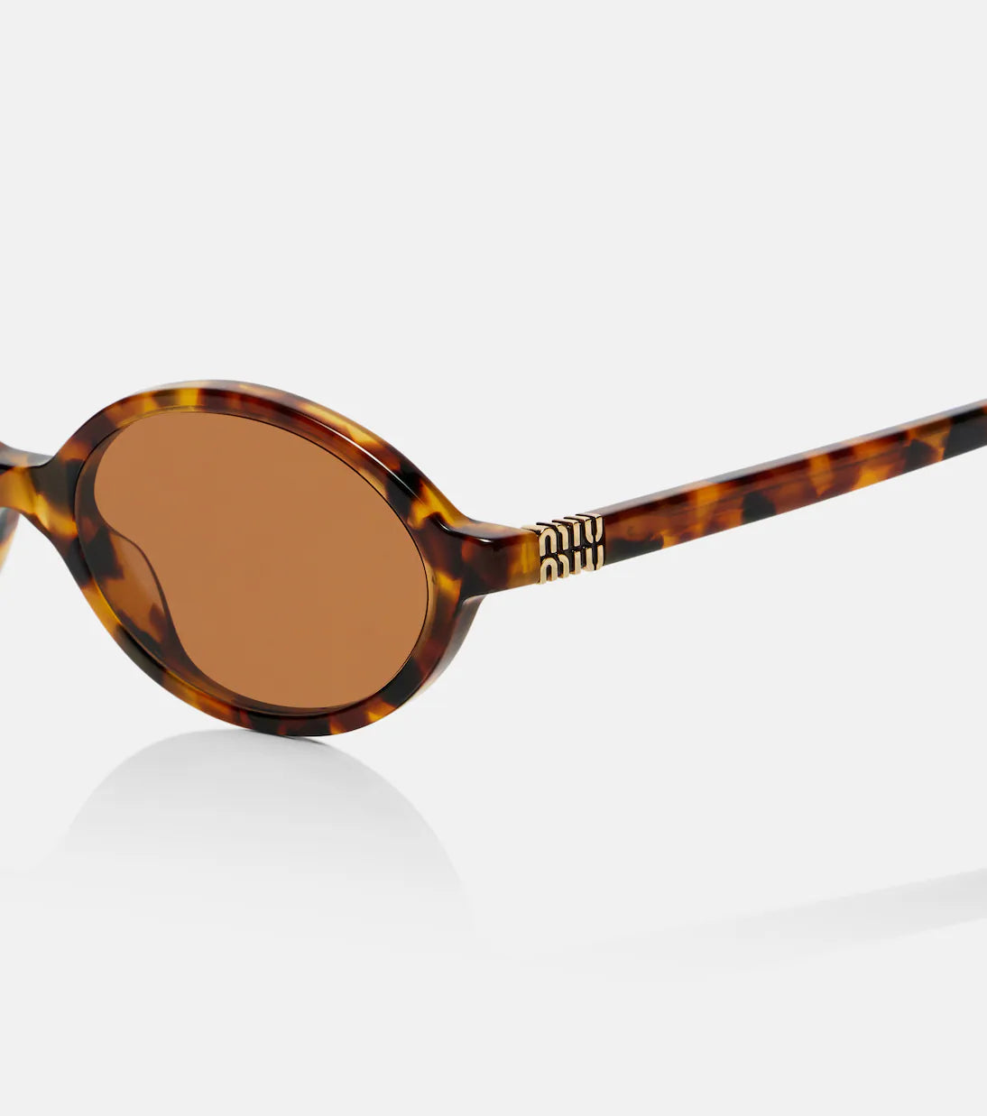 Miu Regard oval sunglasses