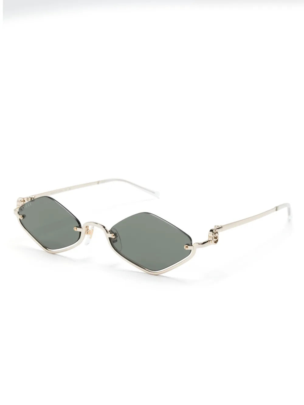 Double G geometric-frame sunglasses