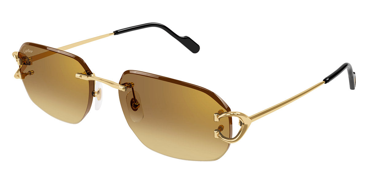 Cartier™ CT0468S 004 58 - Gold Signature C de Cartier
